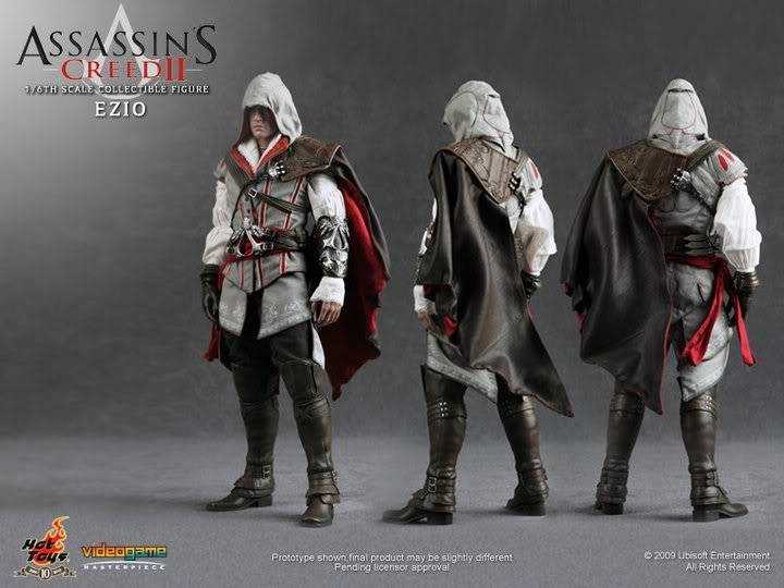 HOT TOYS - Assassin Creed II - Ezio 37461_408544122343_58690437343_4897