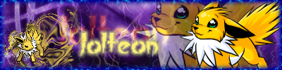 Eevee Banner'lar Jolteonsig