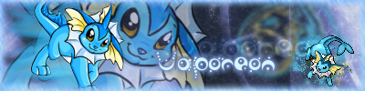 Eevee Banner'lar Vaporeonsig