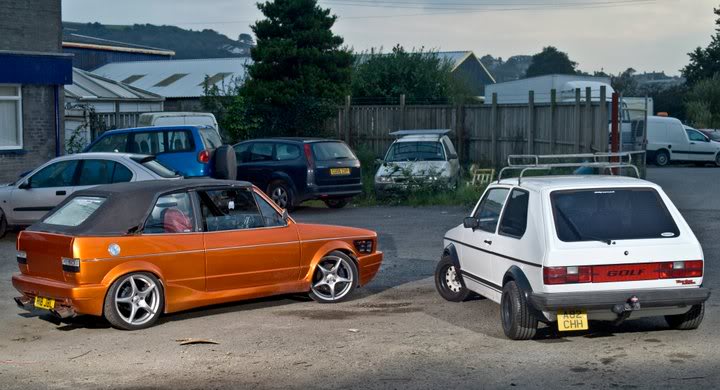 my carz, mk1 20vt and mk1 derv euro Bothgolfs3