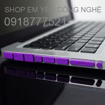 CASE nhựa MACBOOK tphcm,  Ốp lưng chống trầy Macbook MỚI VỀ tphcm, GIAO HÀNG TP HỒ CHÍ MINH DUSTPLUGPURPLEcopy_zpsa7651d19