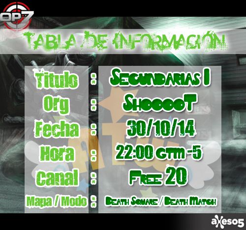 [OP7][ATW][EVENTO ONLINE] Secundarias I [30/10/14] T41_zps4ef8f6bb