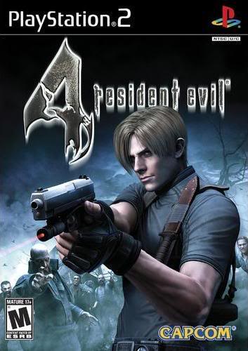 حصريا اللعبه الروعهRESIDENT EVIL RE4CoverPs2