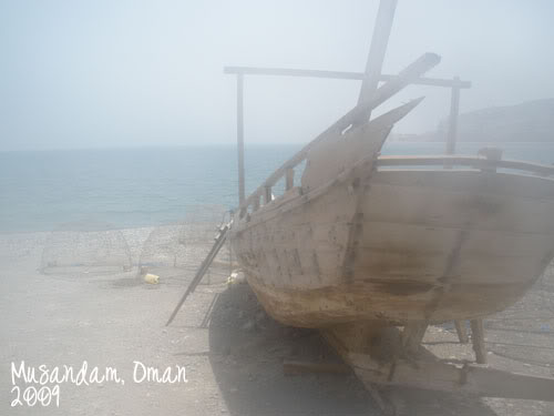 Boats around Musandam, Oman Musandam2009boat