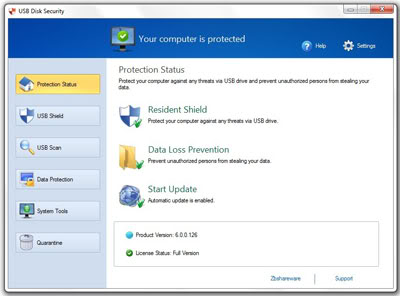 USB Disk Security V6 ฆ่าไวรัสที่มากับ Flash drive [Full] UsbDisk