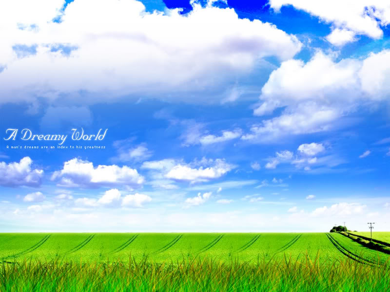 [ Wallpaper - Natural ] Dreamy World Perfect World 323