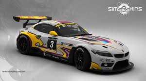 bmw z4  gt3  marc vds racing Bmw