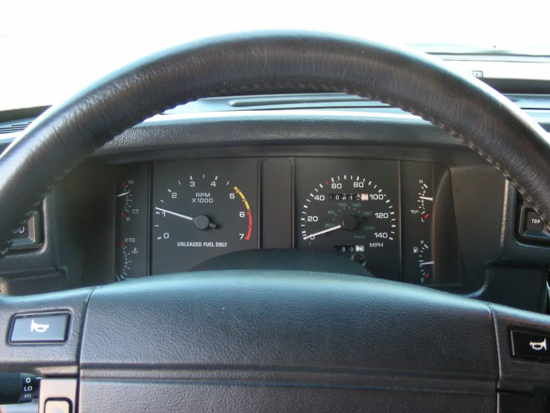 1991 Mustang GT Convertible - Low Miles DSCN2350