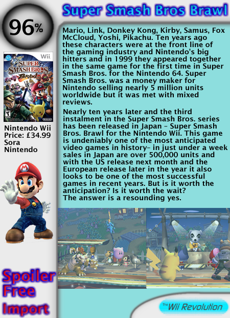 Wii Revolution Issue 1 SSBB1