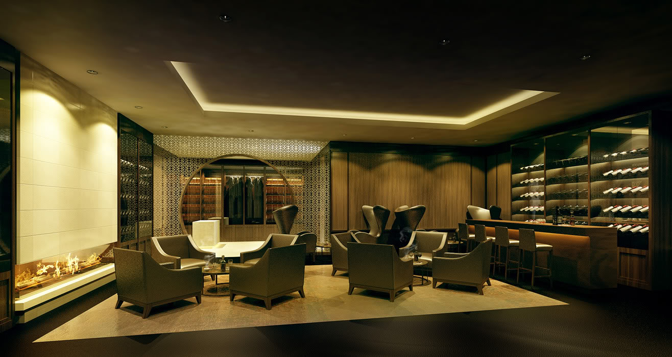 ***Set of Renders*** Cigar-bar