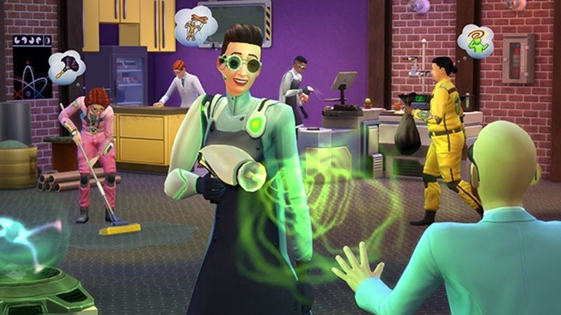 Six Things to Try as a Scientist in The Sims 4 Get to Work TS4_483_SCIENTIST_TIPS_01_001_zpszsbf7vl4