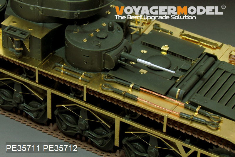 Nouveautés Voyager Model. VOYAGERRefPE35711WWIIrussianT-35heavytankbasicsetgunbarrelincludepourlekitHobbyBossref8384104_zpsa9d6b5d9