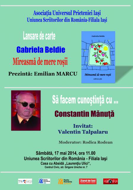 17 mai 2014, lansare de carte / Mireasmă de mere roşii, Gabriela Beldie 01_zps9124c3bd