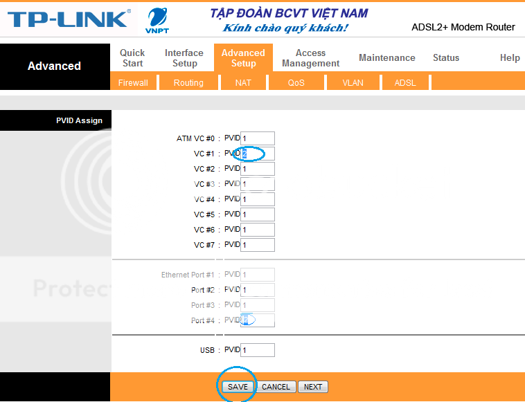 CHIA VLAN PVC CHO MODEM TP-LINK CHẠY INTERNET VÀ MYTV 3cassignvlan_zpsfde740ff