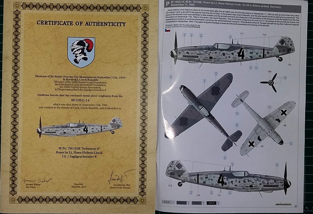 Programme"on termine les en cours,pas de dispersite!)Bf 109 G14 eduard ancienne version 1:48: 20160327_000354_zpsm2ajhdko