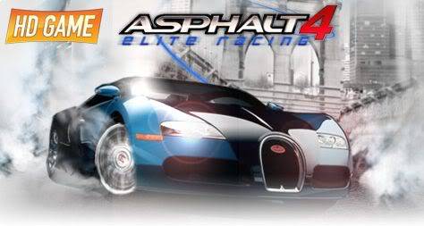 أجمل العاب H.D عاليه الجوده لموبيلات الجيل الخامس Asphalt4HD