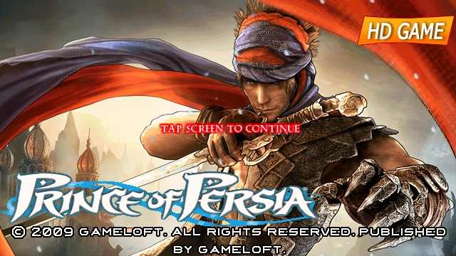 أجمل العاب H.D عاليه الجوده لموبيلات الجيل الخامس PrinceofPersia4HD