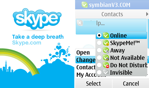 تحميل البرنامج Skype Nokia محادثات صوتية وكتابية اتصالاات دولية SkypeLitev1211