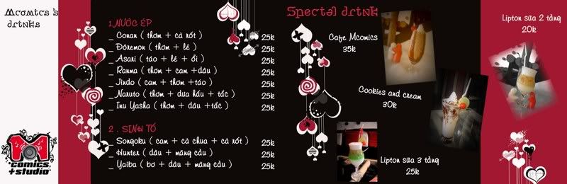 Mcomics - Cafe thích hợp với [C]teens chúng mình Drinkmenu4copy4