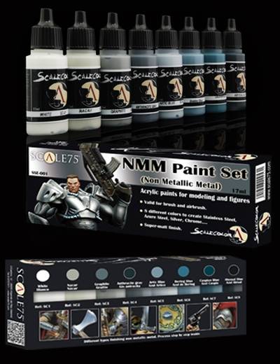 NMM PAINT SET (NON METALLIC METAL) STEEL e NMM PAINT SET (NON METALLIC METAL) GOLD - Scale75 MNMMETALScale7501_zpsb44d5701