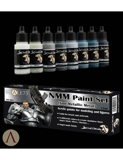 NMM PAINT SET (NON METALLIC METAL) STEEL e NMM PAINT SET (NON METALLIC METAL) GOLD - Scale75 MNMMETALScale7503_zpsbabccc69