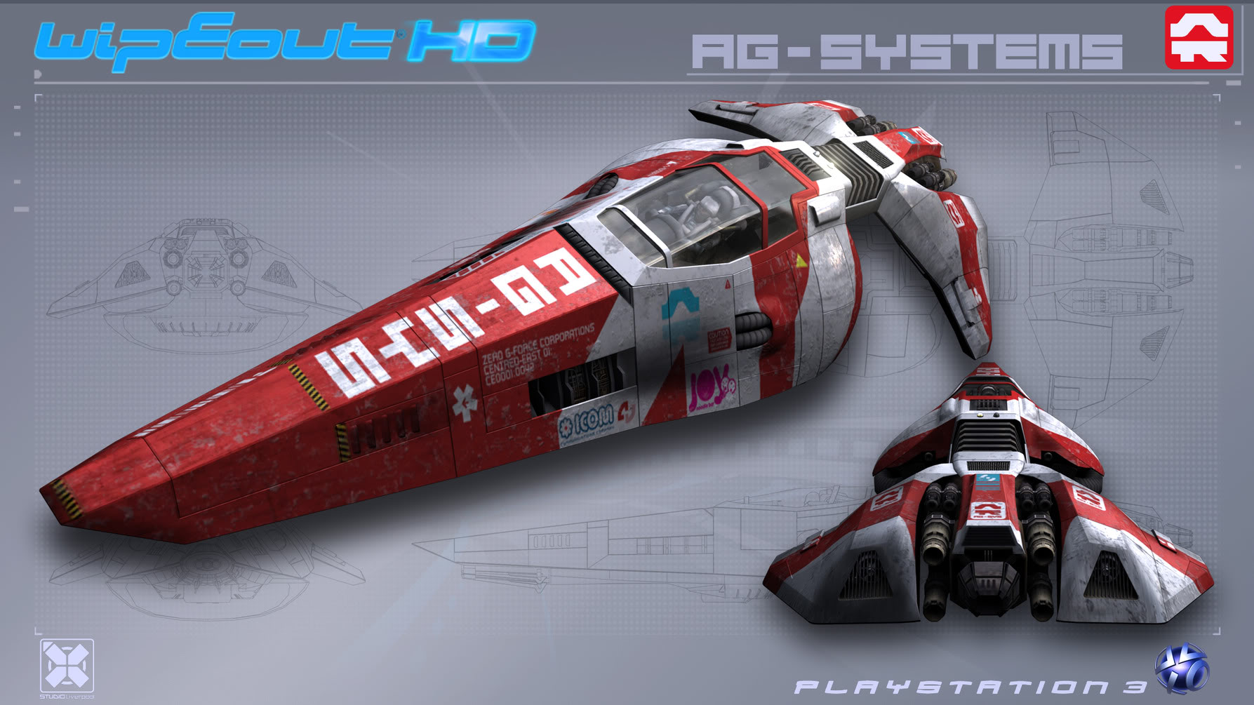 WipeOut (HD) (Fury) AGSystems___WipEout_HD___PS3_by_nocomplys