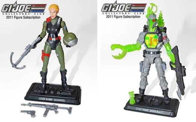 G.I. Joe Collector's Club - Figure Subscription Service 1 - 2013 Quarel-nanobat