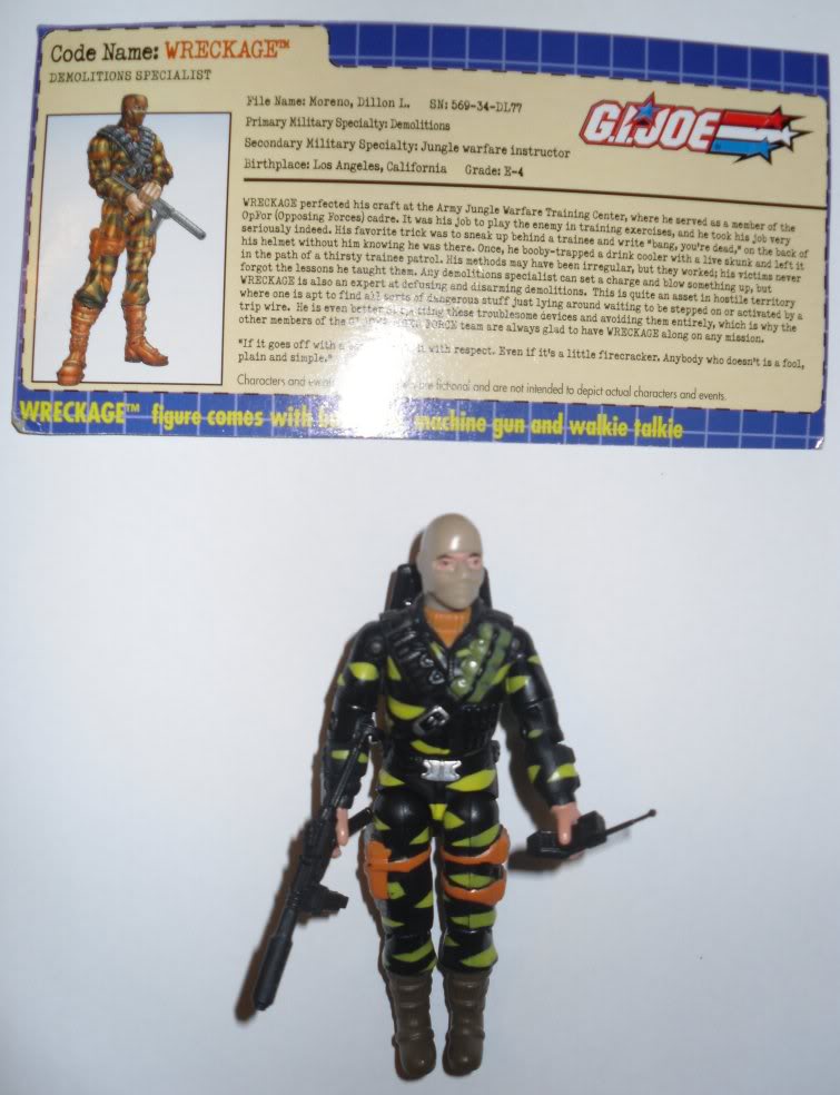 GIJOE Tiger Force 1988 Wreck