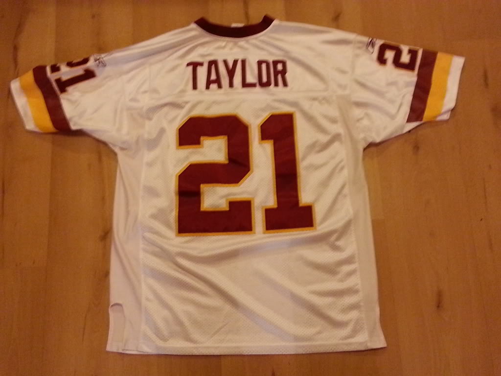 Four Washington Redskins Jerseys £150 for the lot 20130301_175512_zps93535867