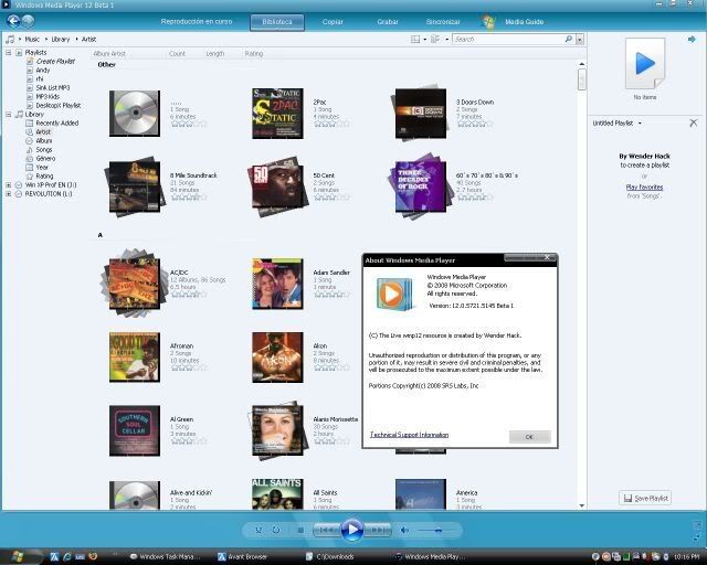 Windows Media Player 12 Beta :: Exclusive ::الاصدار الاخير من مشغل المديا العالمي 653j92