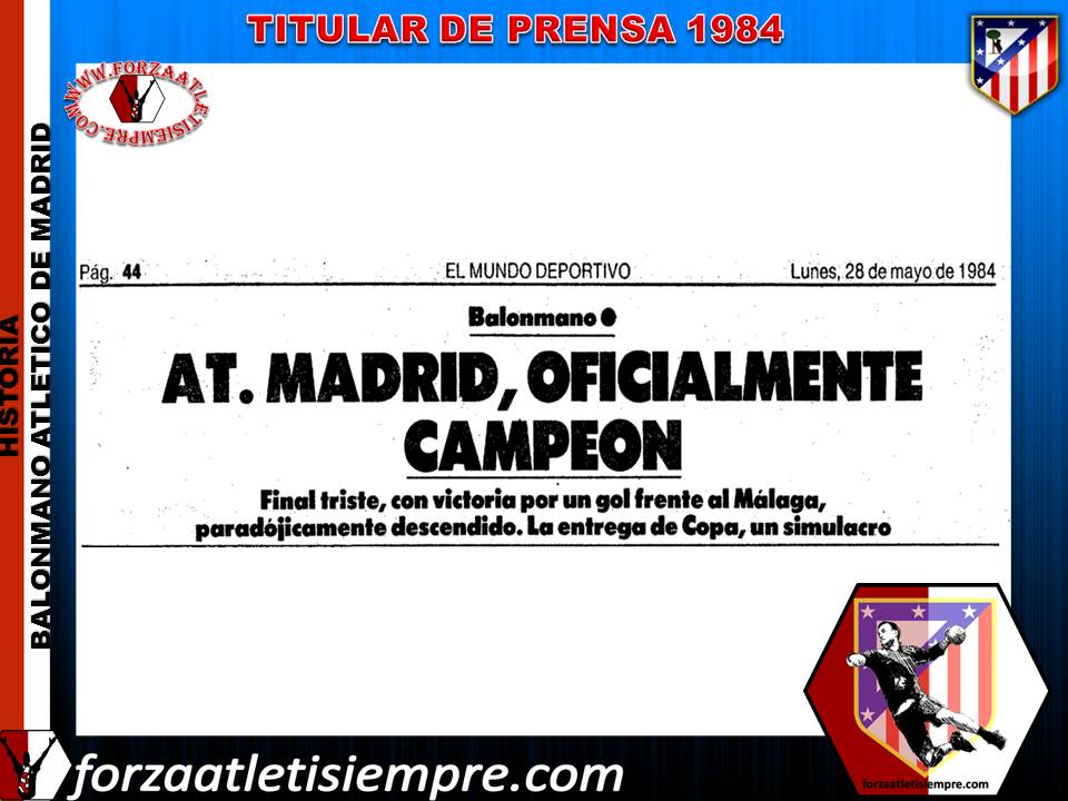 Historia Balonmano Atletico de Madrid (1947-1994) - Página 2 TITULARDEPRENSA1984_zps2677bd5b