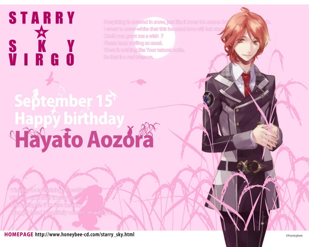 (otome game_anime) Starry Sky No.6 : XỬ NỮ _ HAYATO AOZORA​ Happy-birthday-Hayato-starry-sky-15571976-1280-1024_zpsd85391b9