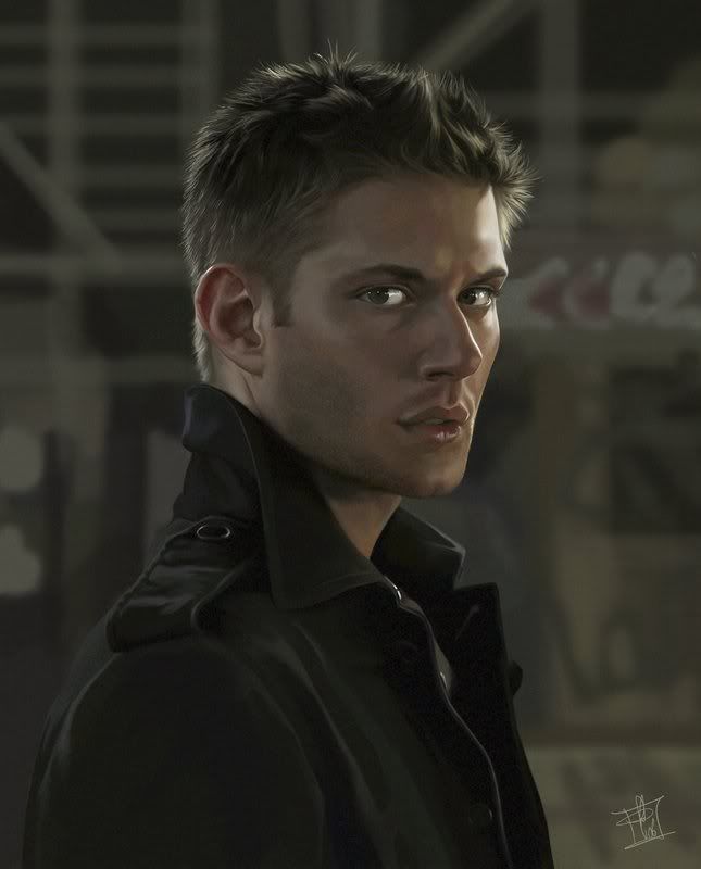 3x02: Navidad Ruidosa Dean_Winchester_Portrait_by_clefcha