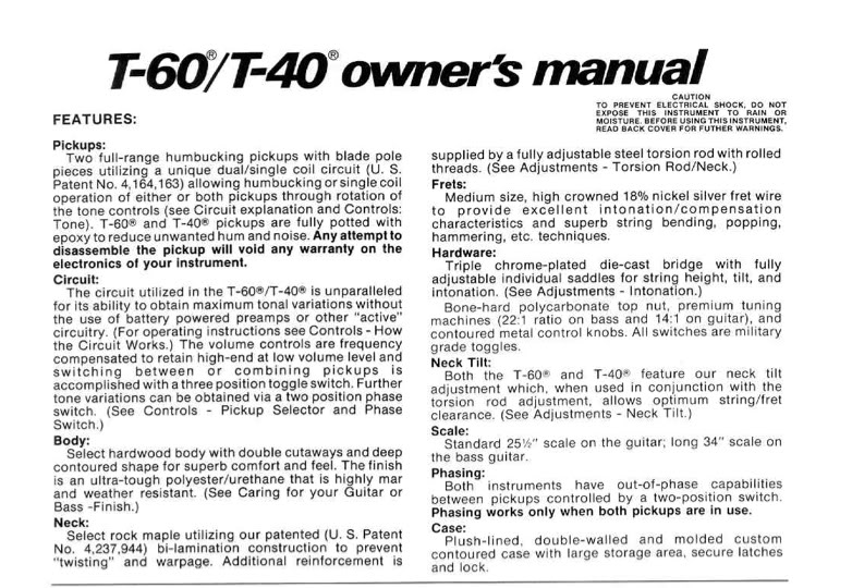 T-40 User Manual (no download necessary) Picture1-2