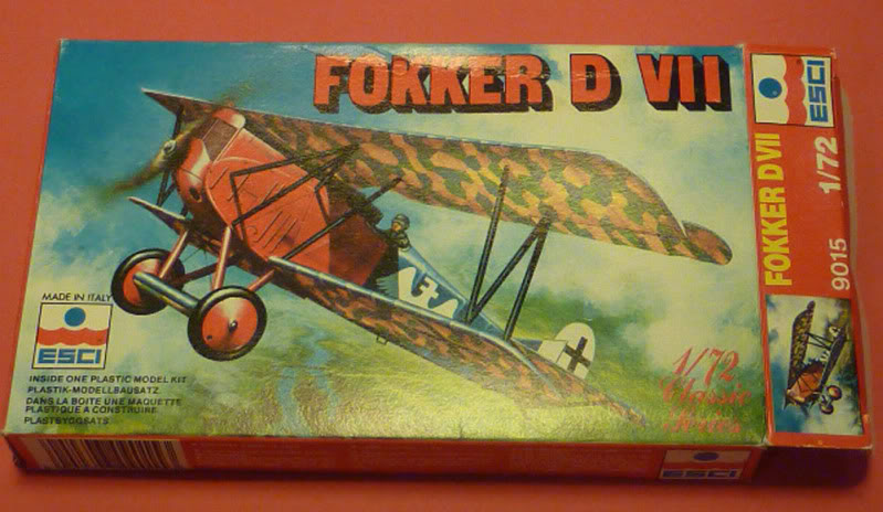 Fokker V 22 (conversion Fokker D VII [Esci] 1/72)  (DVII) P1000754