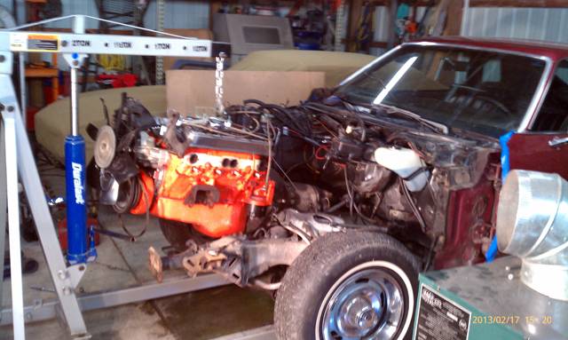 ls1 swap in my sons 75 IMAG0778021813_zpsb9c41be7