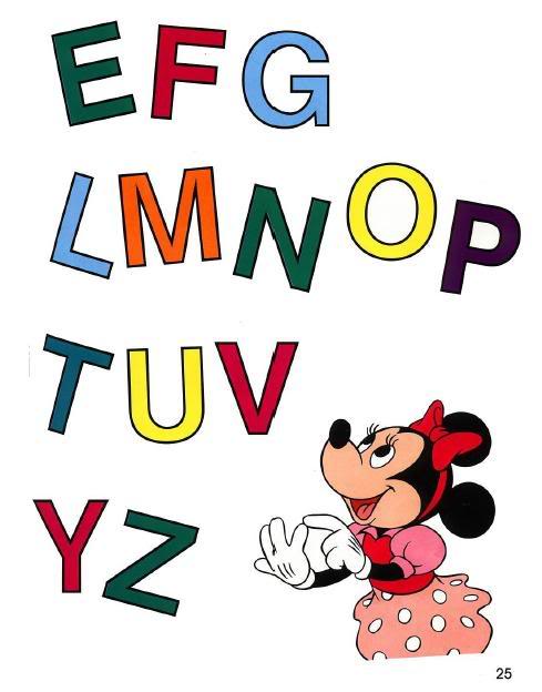 Disney's World Of English Basic Abcs (MỚI) D5