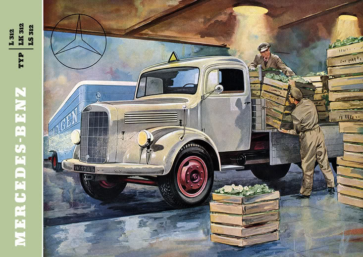 propaganda de epoca diversas Mercedes_1956_LKW_312