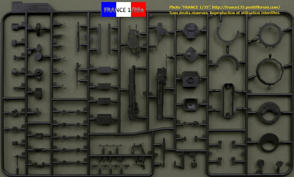 AMX 30B, French Main Battle Tank. MENG, 1/35, ref TS-003. Plastique injecté et photodécoupe. 1ère partie. FRANCE135_AMX30B_MENG_1-35_REFTS-003_29_zpse0a217b1