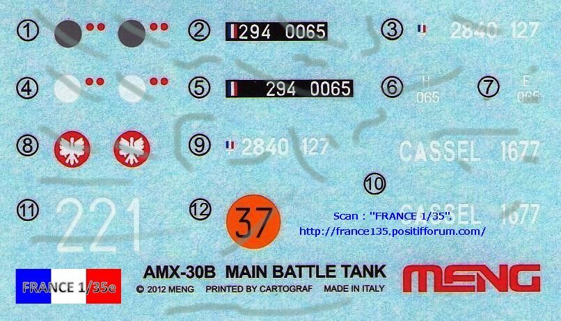 AMX 30B, French Main Battle Tank. MENG, 1/35, ref TS-003. Plastique injecté et photodécoupe. 1ère partie. FRANCE135_AMX30B_MENG_1-35_REFTS-003_50_zpsb9ad7817