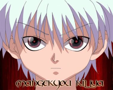 اذا تخاصمت شخصيتان ... Mangekyou-killua