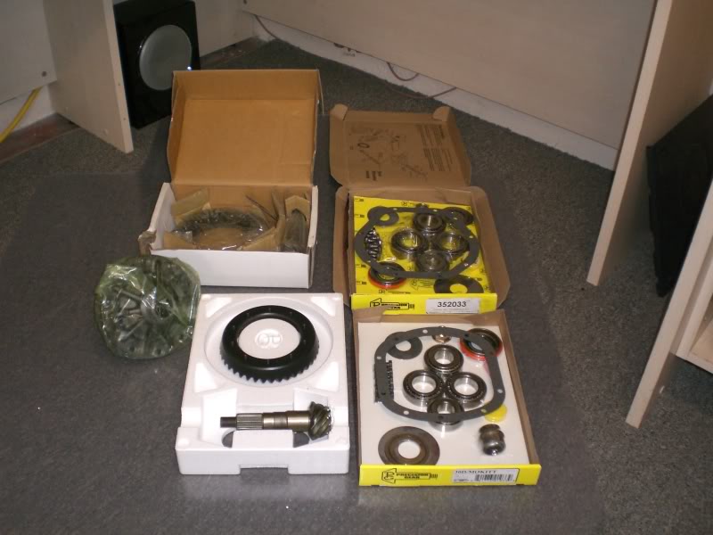 Dana 30/44 Jeep TJ 4.88 Ring and Pinion Gear Package. CIMG1040