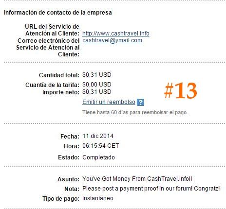 13º pago de CashTravel - 0,31$ (2 días) CashTravel13_zps50d994f7