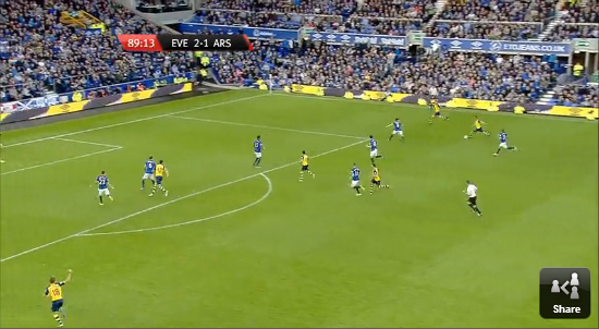 Premier League R2 - Everton 2 - 2 Arsenal: Football can be a simple game 036_zps070ae522