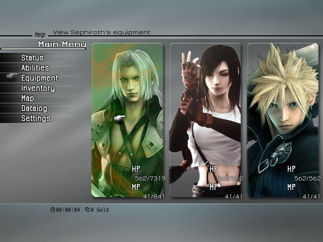 Topic de screens - Registro Pag 7 FFXIII_MenuMain3_zps1bf3ada6