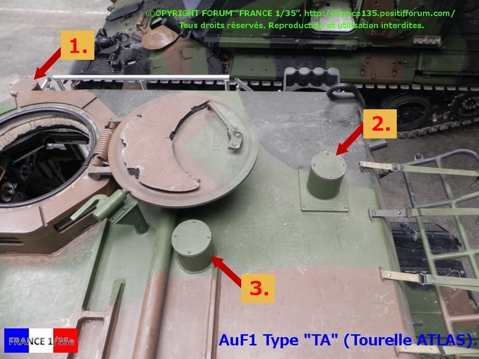 auf1 - AMX 30 AUF1, French Self Propelled Gun. MENG, 1/35, ref TS-004. Plastique injecté et photodécoupe. Revue en 4 partie. 1ère partie. 02AUF1TA_zps63264ff6