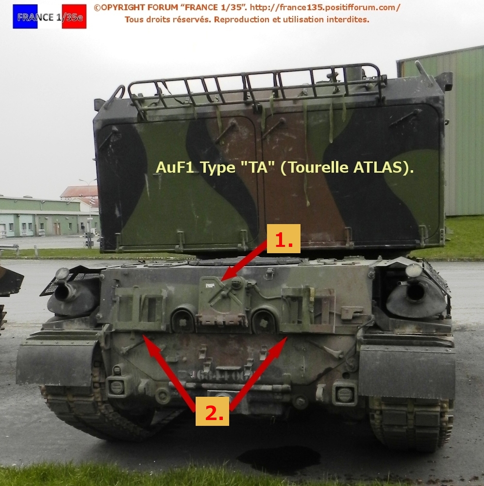AMX 30 AUF1, French Self Propelled Gun. MENG, 1/35, ref TS-004. Plastique injecté et photodécoupe. Revue en 4 partie. 1ère partie. 03AUF1TA_zps5032b03b