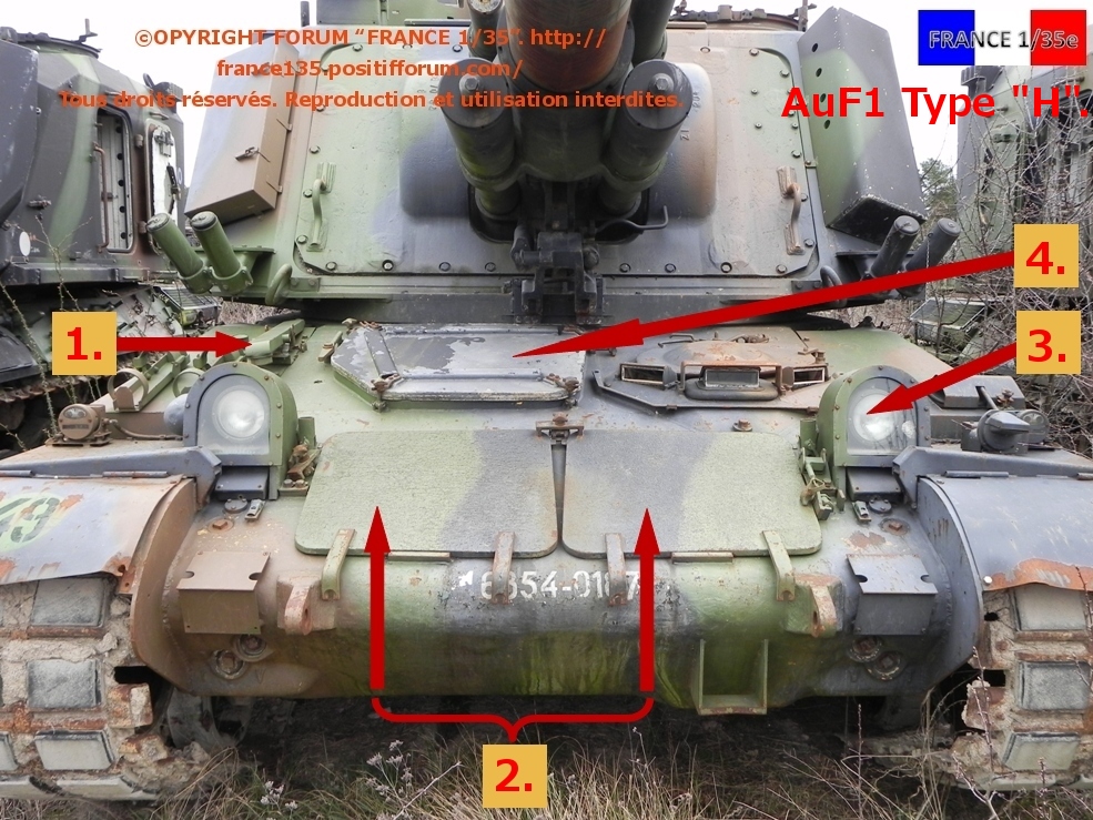 AMX 30 AUF1, French Self Propelled Gun. MENG, 1/35, ref TS-004. Plastique injecté et photodécoupe. Revue en 4 partie. 1ère partie. AUF1H01_zpsc3d0116c