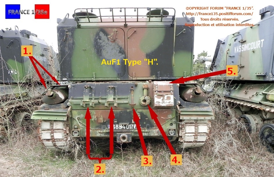 AMX 30 AUF1, French Self Propelled Gun. MENG, 1/35, ref TS-004. Plastique injecté et photodécoupe. Revue en 4 partie. 1ère partie. AUF1H04_zpscb07f136