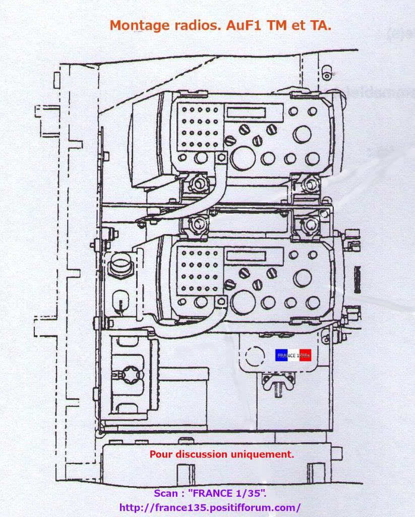 auf1 - AMX 30 AUF1, French Self Propelled Gun. MENG, 1/35, ref TS-004. Plastique injecté et photodécoupe. Revue en 4 partie. 1ère partie. AuF1TAMontageradiosPR4G_zps312f2a6f